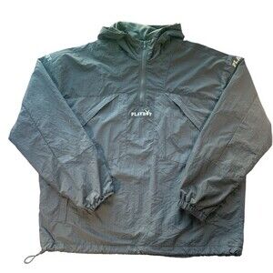Playboy By Pacsun Pullover 1/4 quarter zip rain coat Men’s size Large